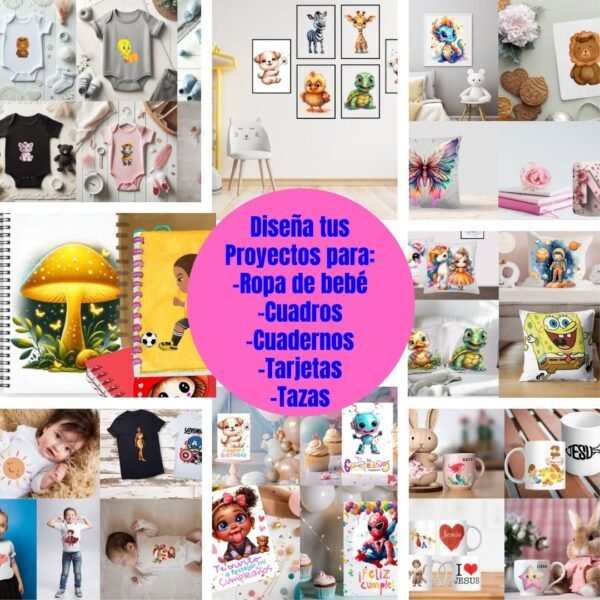 KIT INFANTIL +16.000 Imágenes .PNG - Imagen 3
