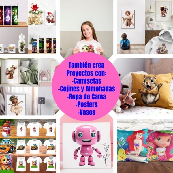 KIT INFANTIL +16.000 Imágenes .PNG - Imagen 4